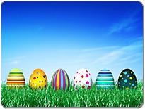 Image with multicolored eggs | NLP World.
