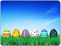 Image with multicolored eggs | NLP World.