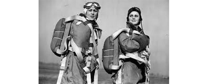 two raf women