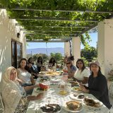 happy nlp eating table